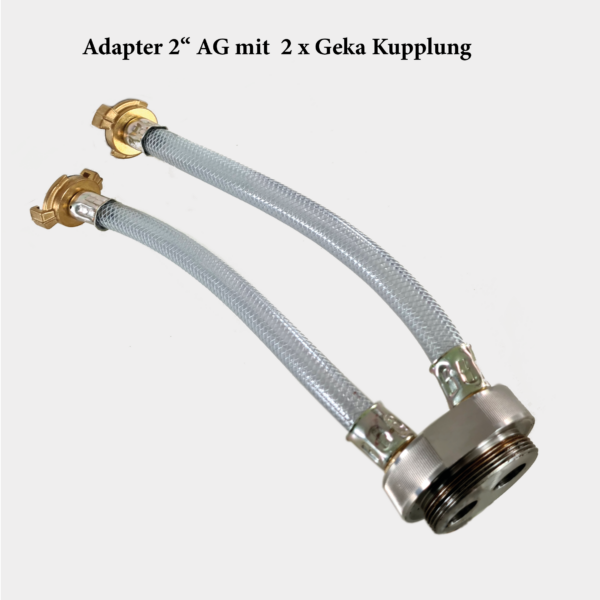 Set Adapter Klauenkupplung Geka auf Stecker/Kupplung Druckluft DN 7.2,  5000.353 : : Baumarkt